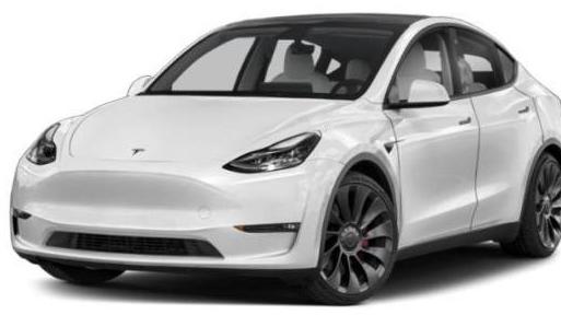 TESLA MODEL Y 2021 5YJYGDEE9MF255327 image